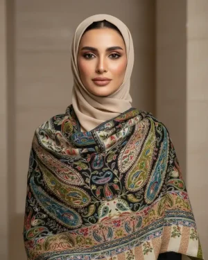 شال بشمينا نسائي