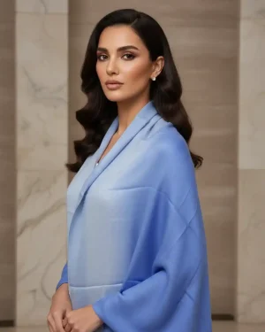 شال ترمه سادة نسائي